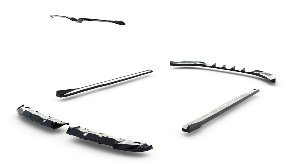 Kit Completo Splitter compatibile con Mini Cooper John Cooper Works F65 (2025-)