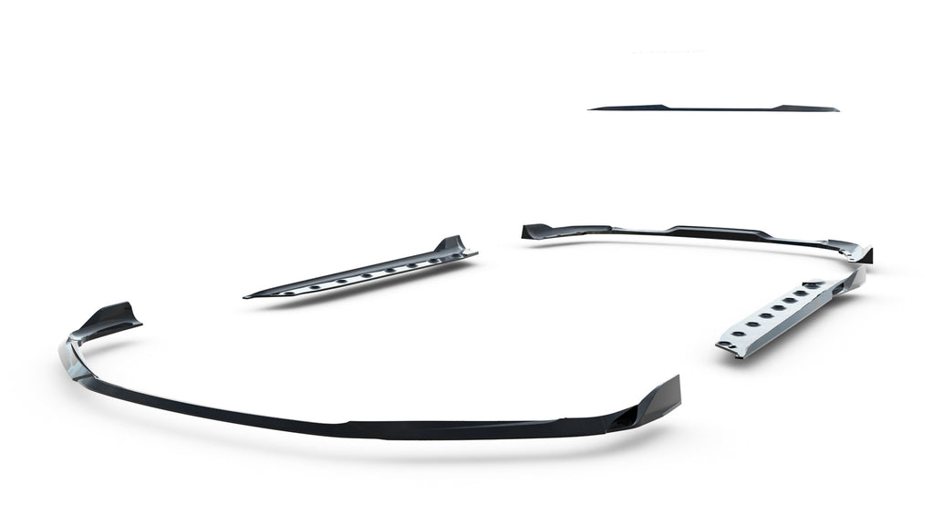 Set di Splitter compatibili con Porsche 911 Carrera Aero 992 Facelift (2025-)