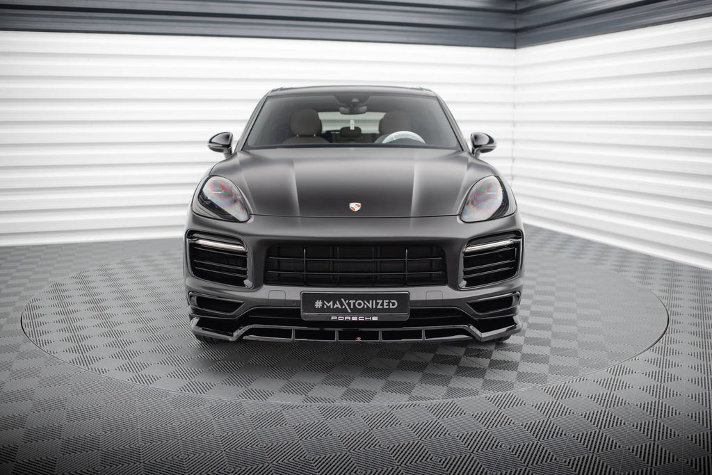 Kit Completo Splitter compatibile con Porsche Cayenne Sport Design Mk3 (2018-2023)