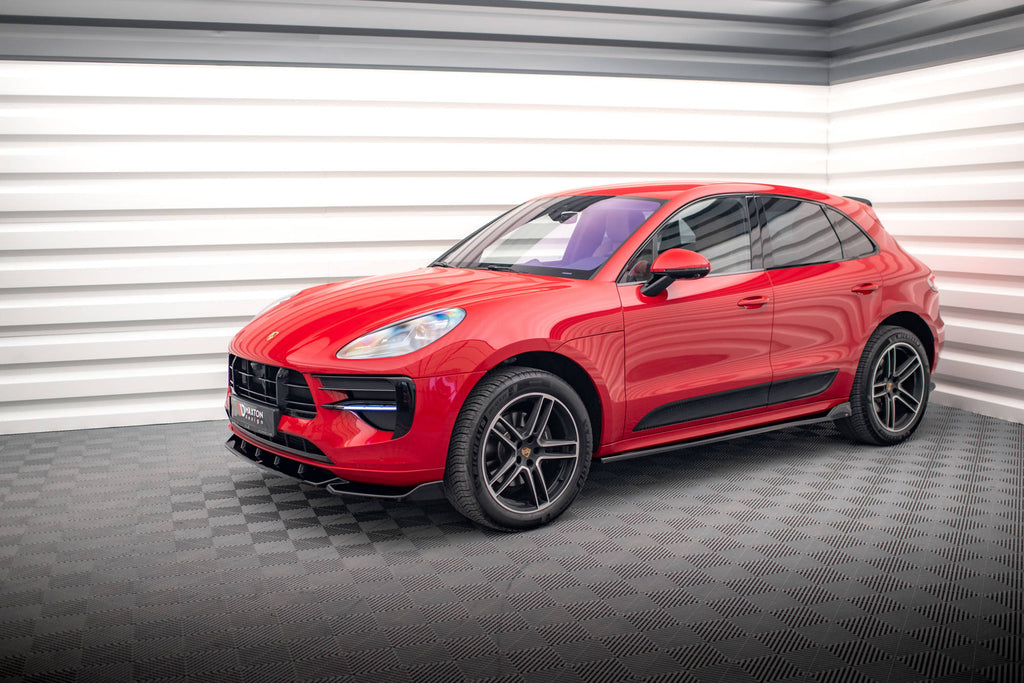 Kit Completo Splitter compatibile con Porsche Macan GTS / Sport Design Mk1 Facelift (2018-2021)