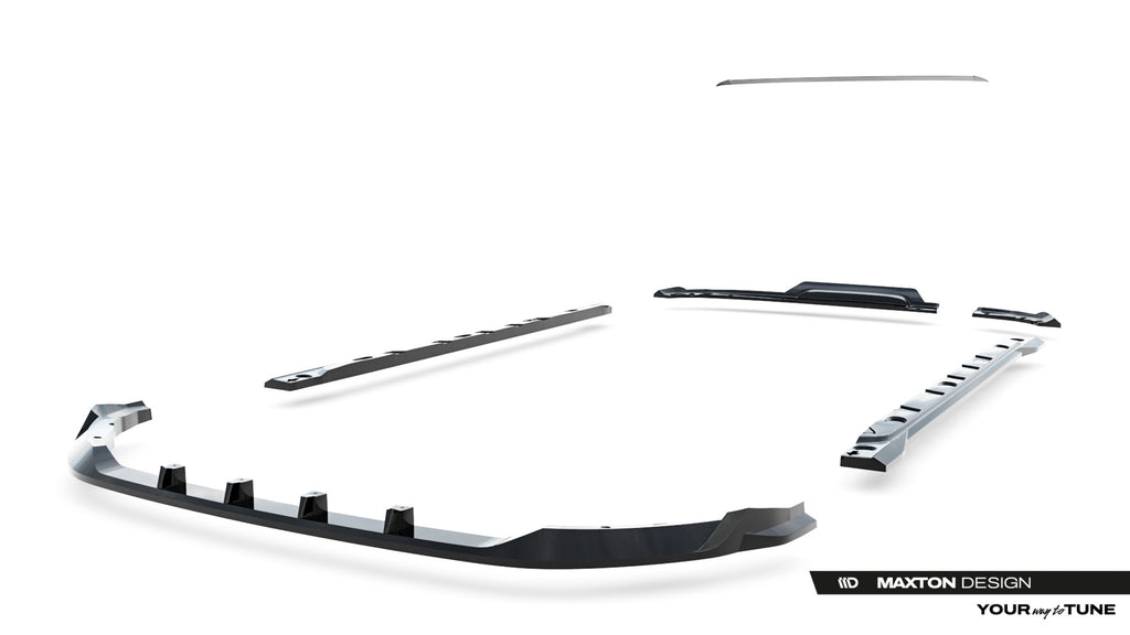 Kit Completo Splitter compatibile con Renault Clio Mk5 Facelift (2023-2025)