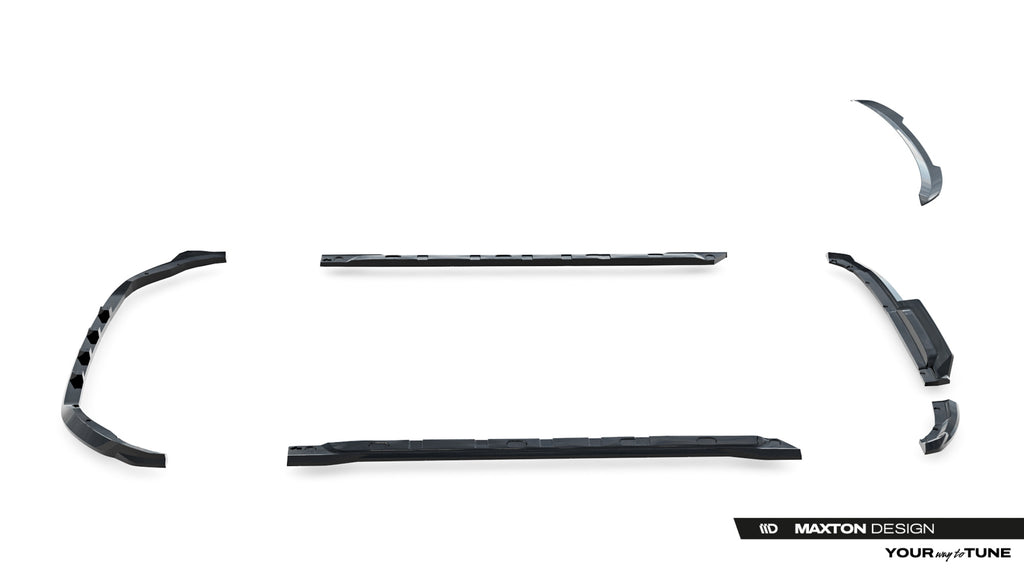 Kit Completo Splitter compatibile con Renault Clio Mk5 Facelift (2023-2025)
