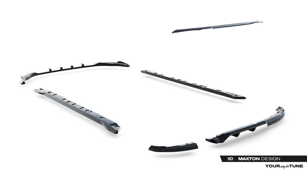 Kit Completo Splitter compatibile con Renault Clio Mk5 Facelift (2023-2025)