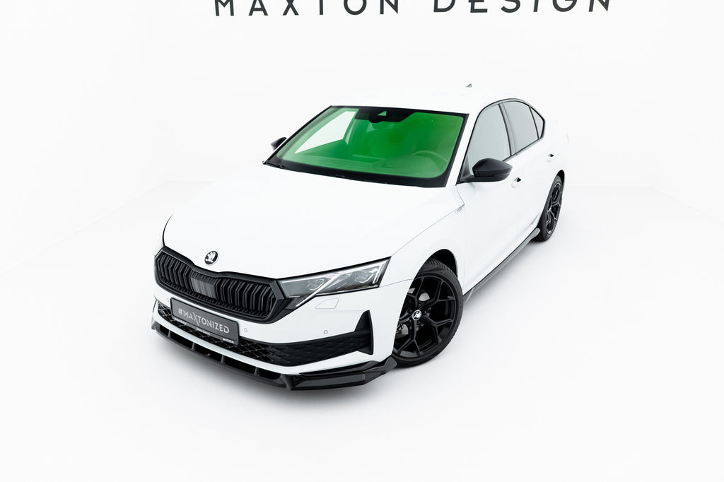 Kit Completo Splitter compatibile con Skoda Octavia Sportline Mk4 Facelift (2024-)