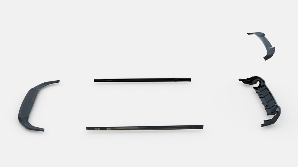 Kit Completo Splitter Volkswagen Golf GTI Mk8 (2019-2024)