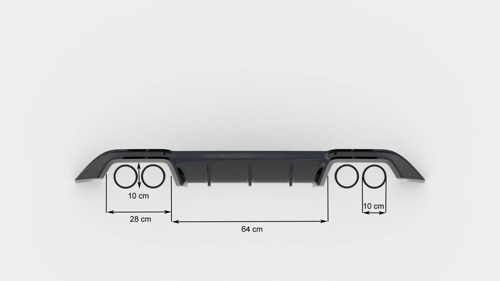 Kit Completo Splitter Volkswagen Golf R Hatchback Mk7 (2013-2016)