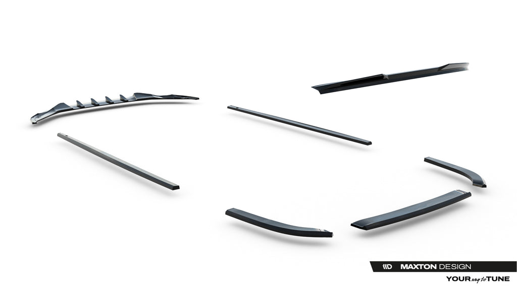 Kit Completo Splitter compatibile con Volkswagen Jetta GLI Mk7 Facelift 2 (2024-)