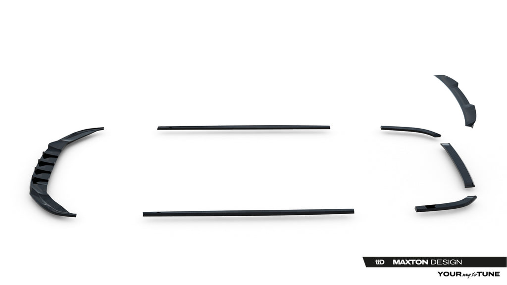 Kit Completo Splitter compatibile con Volkswagen Jetta GLI Mk7 Facelift 2 (2024-)