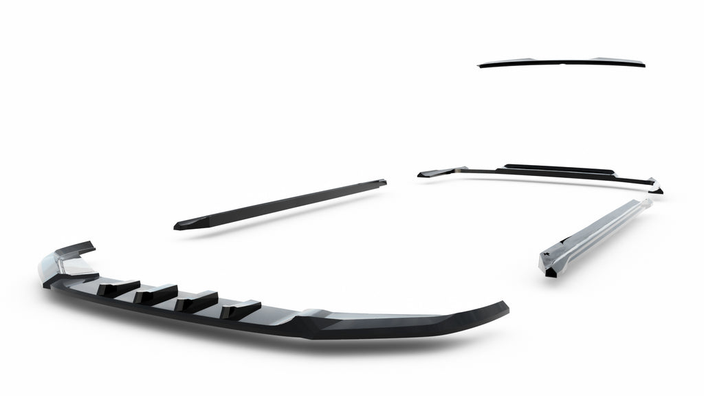 Kit Completo Splitter compatibile con Volkswagen Passat GT B8 Facelift USA B8 Facelifts USA (2018-2020)