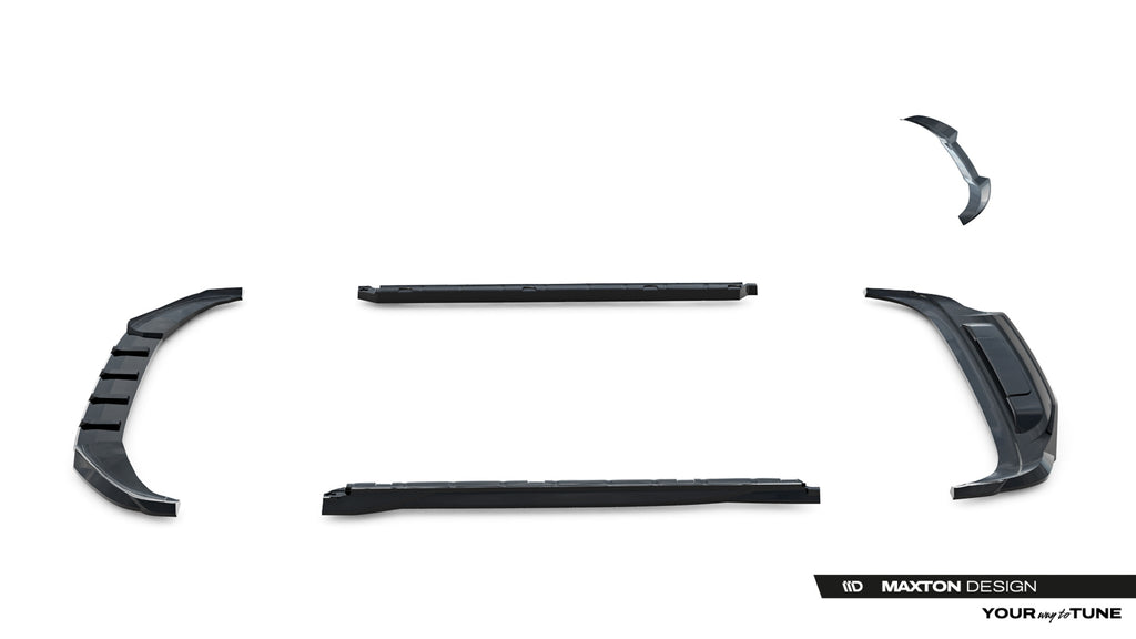Kit Completo Splitter compatibile con Volkswagen Tiguan R-Line Mk3 (2024-)