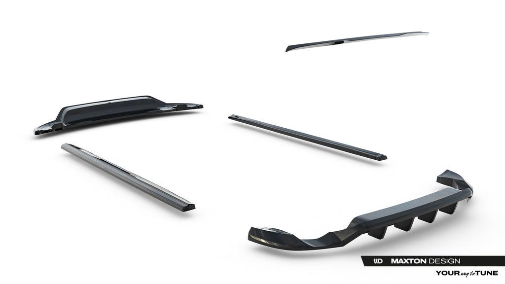 Kit Completo Splitter compatibile con Volkswagen Touareg Mk2 (2010-2015)