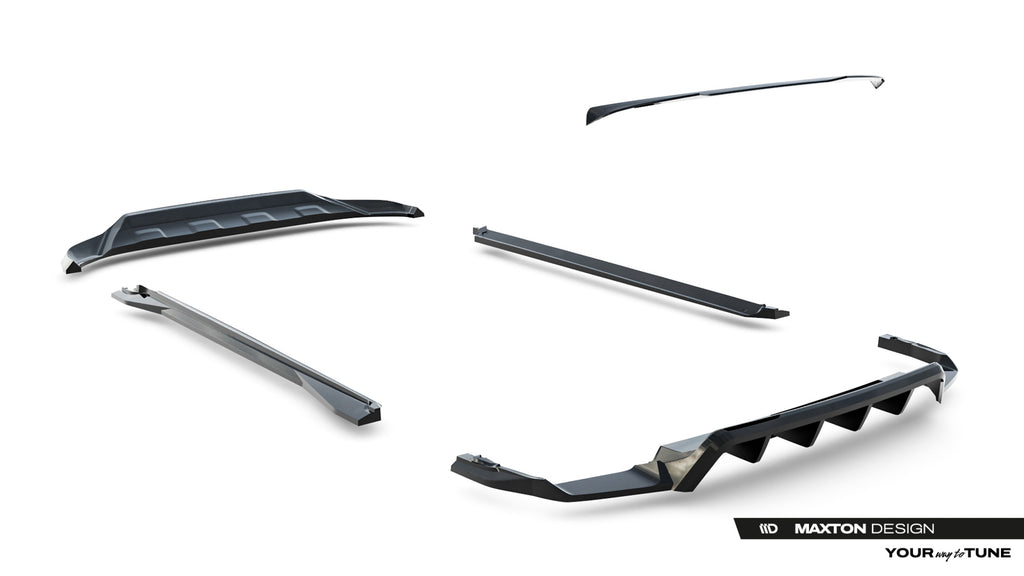 Kit Completo Splitter compatibile con Volkswagen Touareg R-Line Mk3 Facelift (2023-)