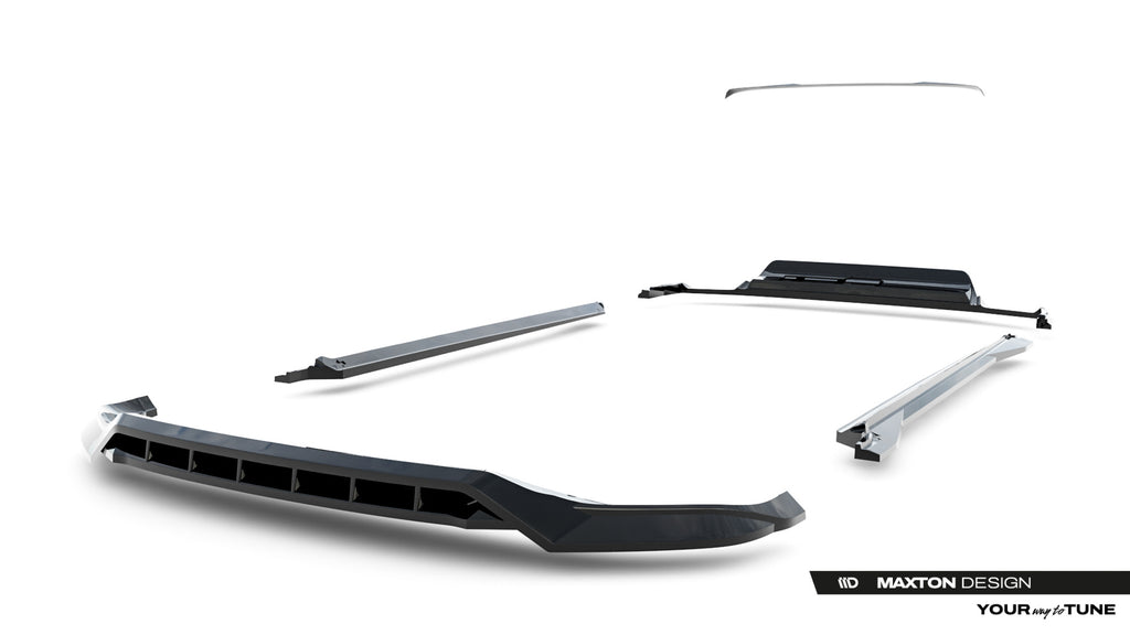 Kit Completo Splitter compatibile con Volkswagen Touareg R-Line Mk3 Facelift (2023-)