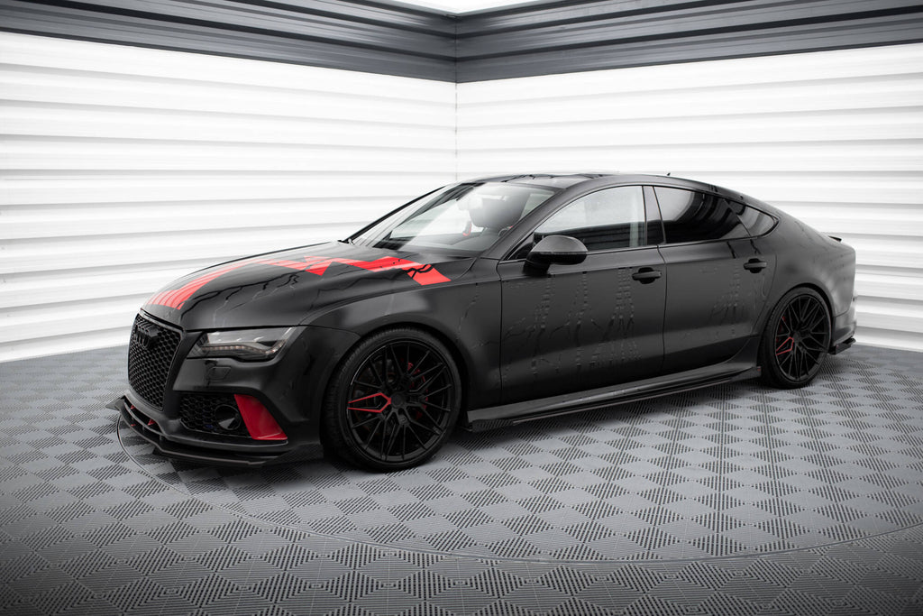 Flap Laterali Sotto Minigonne Audi A7 RS7 Look C7