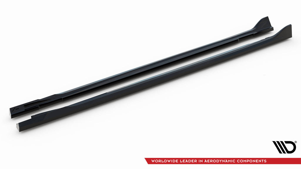 Diffusori sotto minigonne montati su BMW iX M-Pack