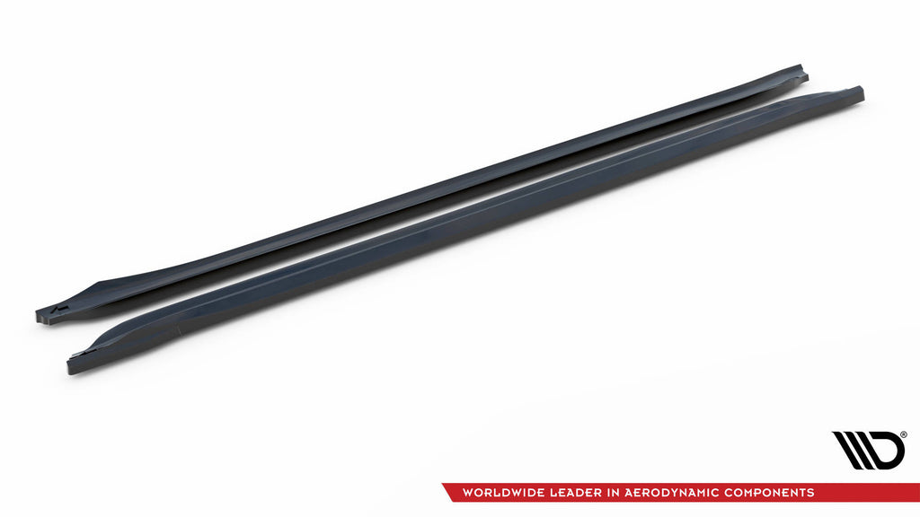 Diffusori Sotto Minigonne Hyundai Elantra Mk7 ABS nero lucido