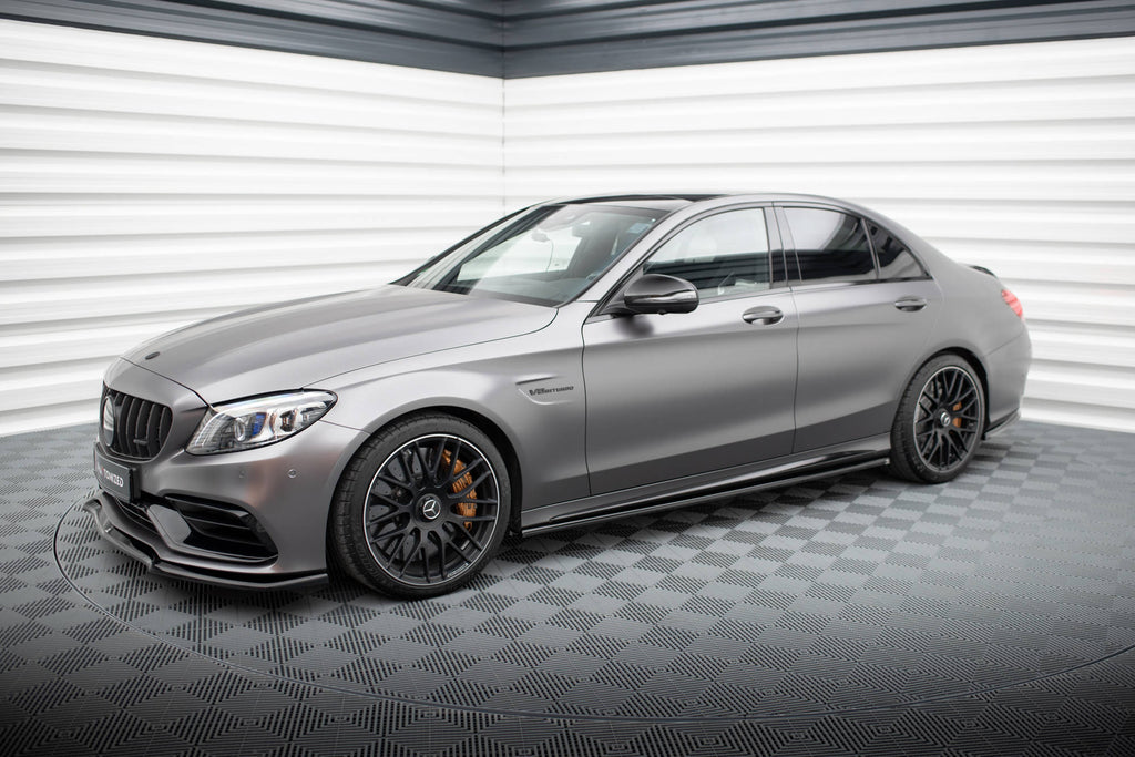 Diffusori sotto minigonne Maxton Design Mercedes-AMG C63 W205 Facelift