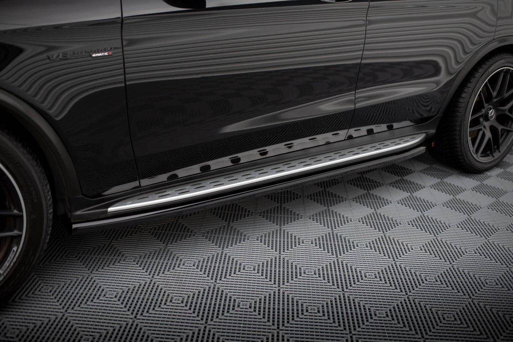Diffusori Sotto Minigonne Mercedes-AMG GLC 63 43 SUV Coupe X253 C253 Maxton Design