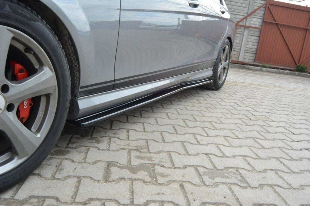 Diffusori Sotto Minigonne Mercedes Classe C W204 AMG Maxton Design vettura