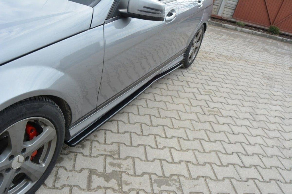 Diffusori Sotto Minigonne Mercedes Classe C W204 AMG Maxton Design vettura