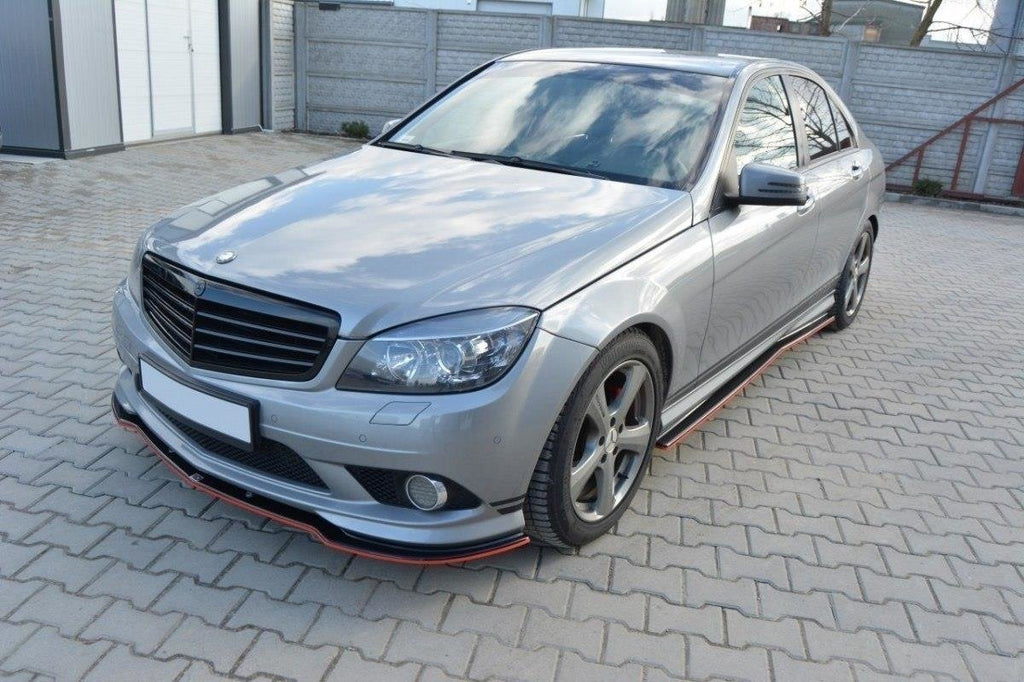 Diffusori Sotto Minigonne Mercedes Classe C W204 AMG Maxton Design vettura