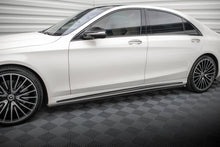 Carica l'immagine nel visualizzatore di Gallery, Diffusori Sotto Minigonne Mercedes Classe S Long AMG-Line W222 Maxton Design