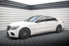 Carica l'immagine nel visualizzatore di Gallery, Diffusori Sotto Minigonne Mercedes Classe S Long AMG-Line W222 Maxton Design
