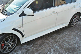 Diffusori Sotto Minigonne Mitsubishi Lancer Evo X Maxton Design vettura