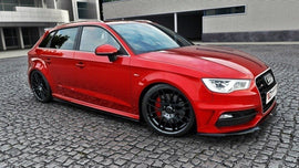 Diffusori Sotto Minigonne V.1 Audi S3 / A3 S-Line Sportback 8V / 8V FL
