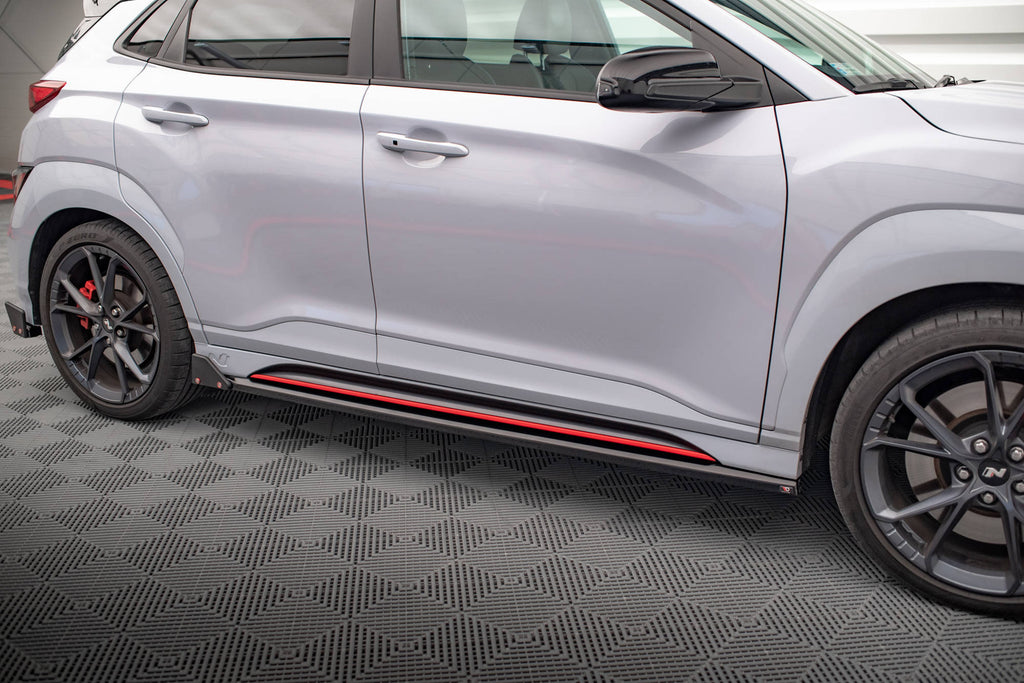Diffusori Sotto Minigonne V.1 con Flaps Hyundai Kona N Mk1 montati