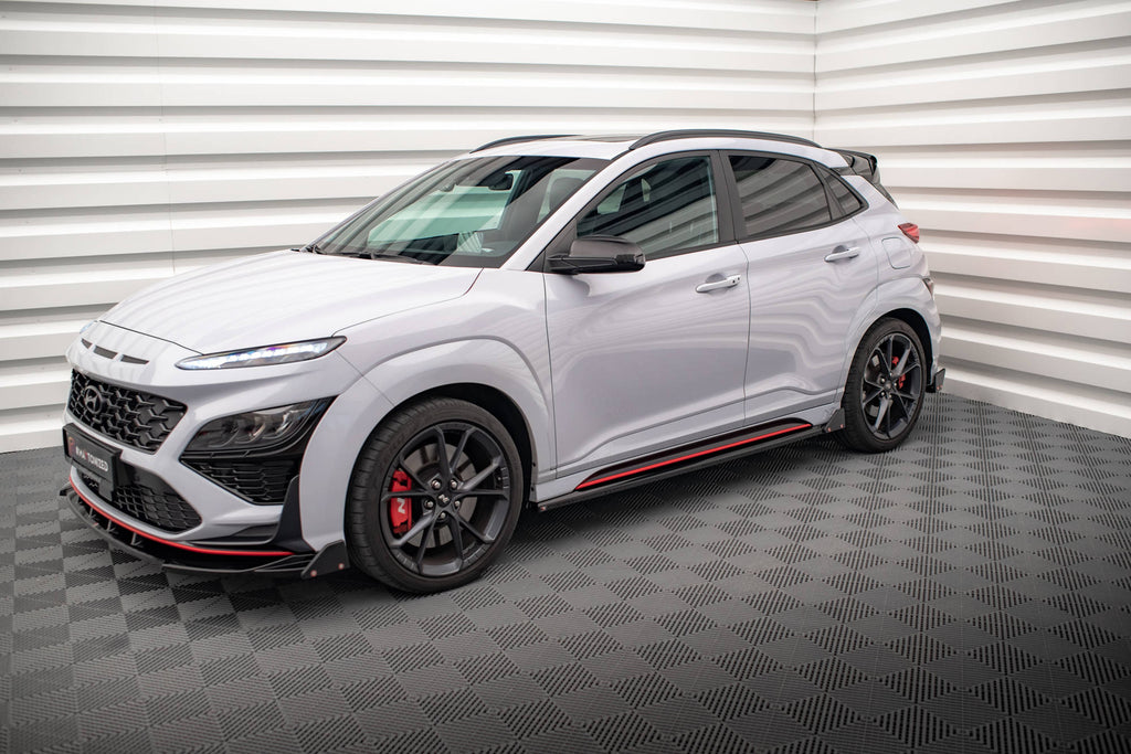 Diffusori Sotto Minigonne V.1 con Flaps Hyundai Kona N Mk1 particolare flap
