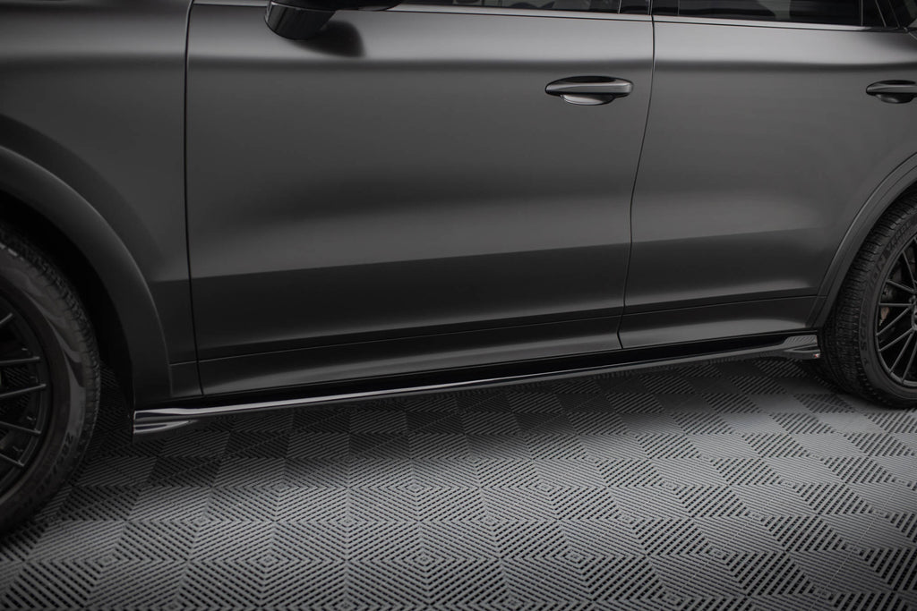 Diffusori Sotto Minigonne V.1 Porsche Cayenne Sport Design / Turbo SUV / Coupé Mk3 e Mk3 Facelift