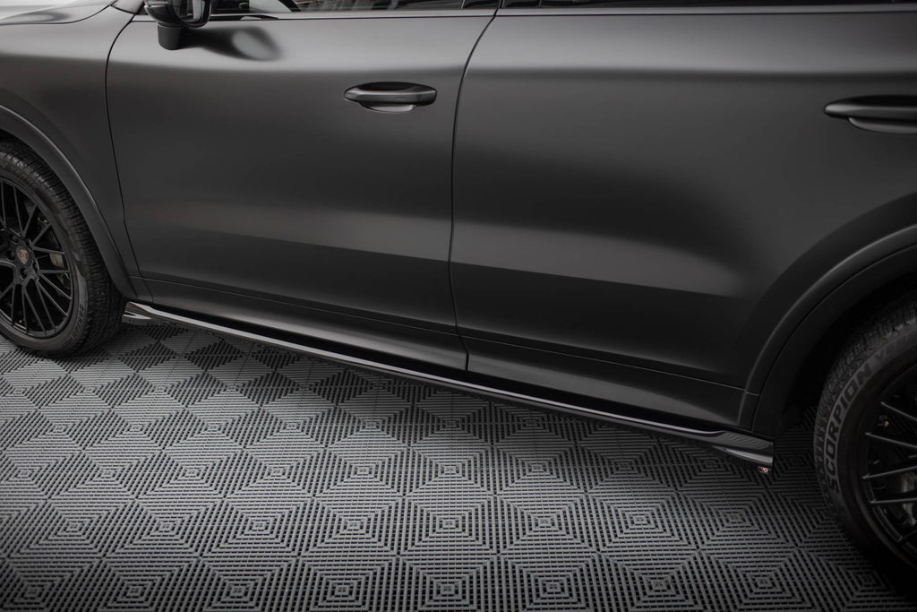 Diffusori Sotto Minigonne V.1 Porsche Cayenne Sport Design / Turbo SUV / Coupé Mk3 e Mk3 Facelift