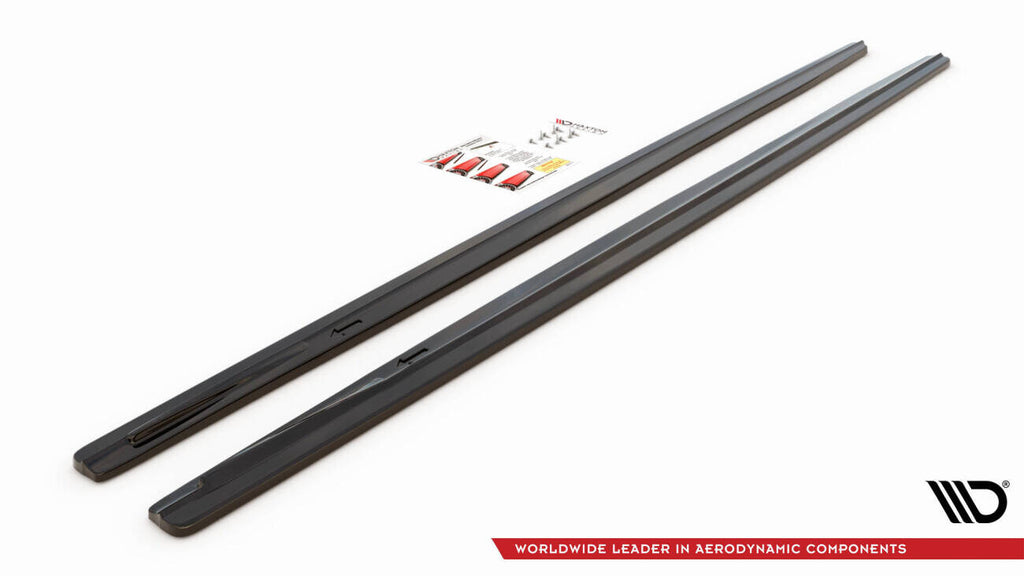 Diffusori Sotto Minigonne V.1 compatibili con BMW Serie 7 M-Pack Long G12 / G12 Facelift (2015-2022)