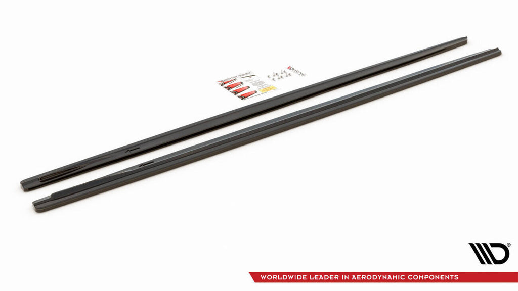 Diffusori Sotto Minigonne V.1 compatibili con BMW Serie 7 M-Pack Long G12 / G12 Facelift (2015-2022)