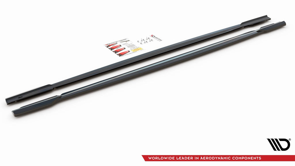 Diffusori Sotto Minigonne V.1 compatibili con Audi RS6 C8 / C8 Facelift (2018-)