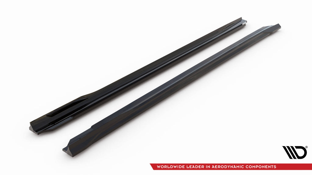 Diffusori Sotto Minigonne V.1 compatibili con BMW Serie 5 M-Pack G60 / G61 (2023-)