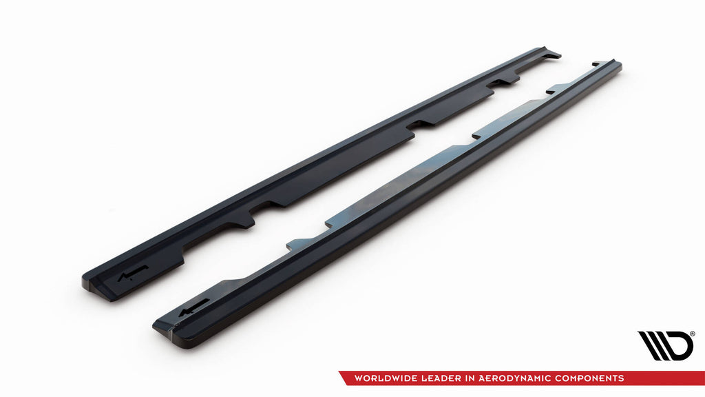 Diffusori Sotto Minigonne V.1 compatibili con Ford Fiesta ST-Line / ST Mk8 (2018-2021)