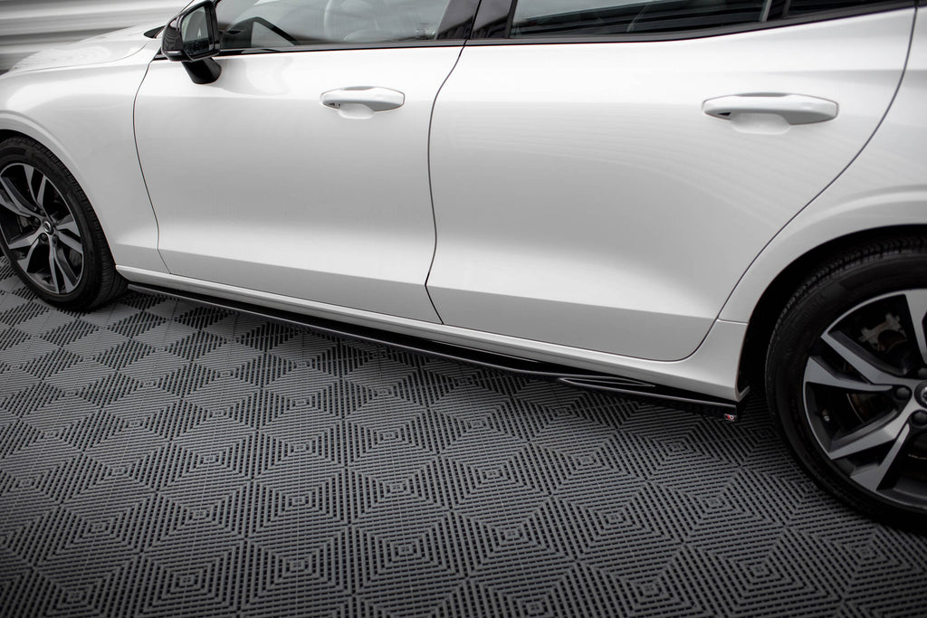 Diffusori Sotto Minigonne V.1 compatibili con Volvo S60 / V60 R-Design Mk3 (2018-)