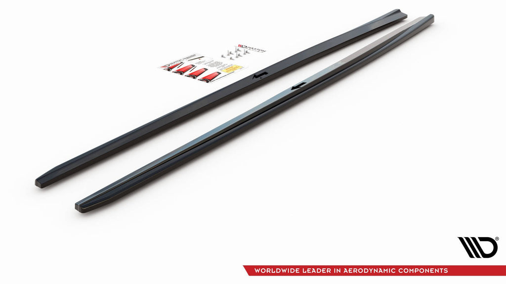 Diffusori Sotto Minigonne V.2 Maxton Design Audi S3 A3 S-Line Berlina 8V Facelift