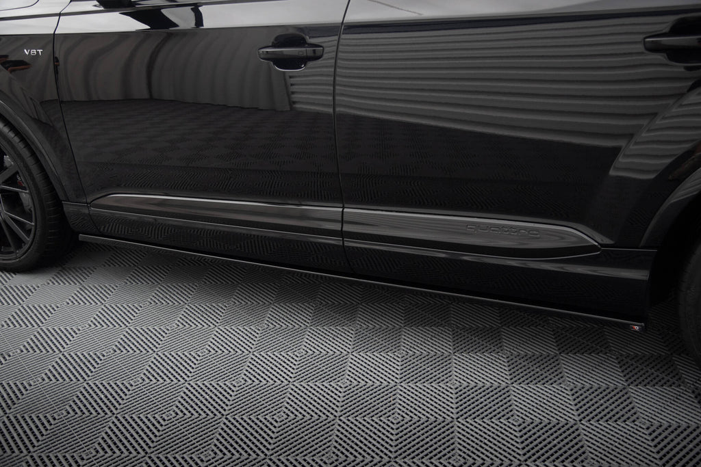 Diffusori Sotto Minigonne V.2 Audi SQ7 / Q7 S-Line Mk2 Maxton Design