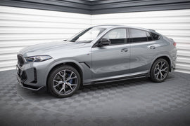 Diffusori Sotto Minigonne V.2 Maxton Design compatibili con BMW X6 M-Pack G06 Facelift