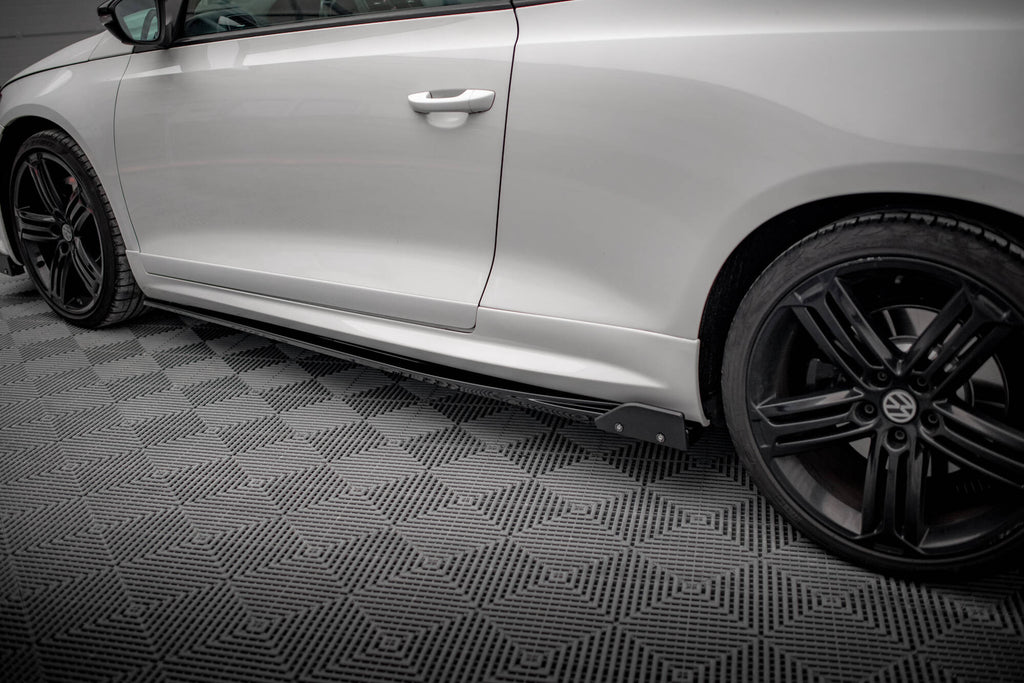 Diffusori Sotto Minigonne V.2 con Flap Volkswagen Scirocco R Mk3