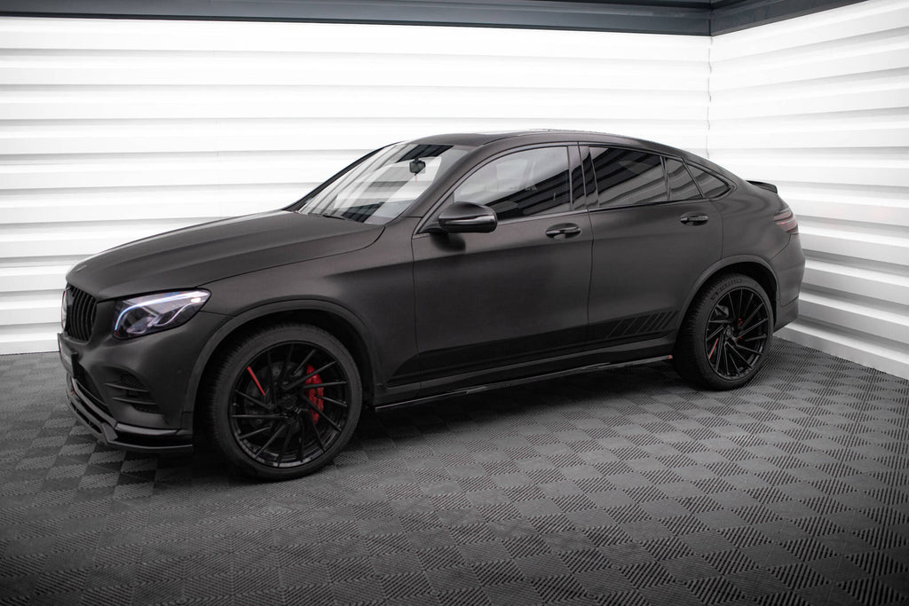 Diffusori Sotto Minigonne V.2 Mercedes-Benz GLC Coupé AMG-Line C253 Maxton Design