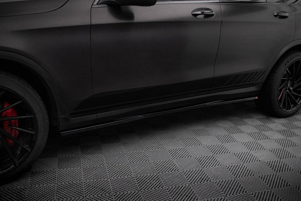 Diffusori Sotto Minigonne V.2 Mercedes-Benz GLC Coupé AMG-Line C253 Maxton Design