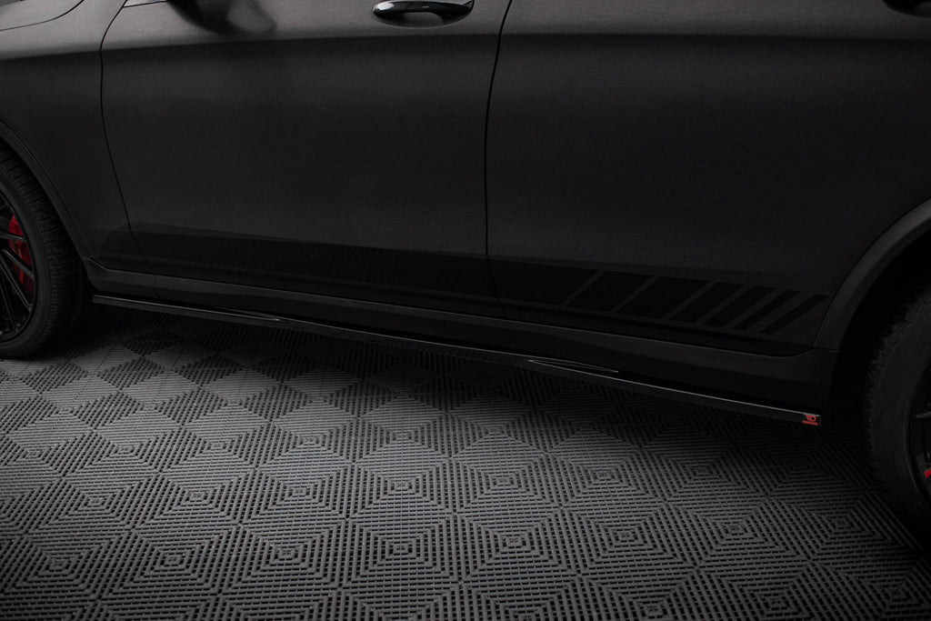 Diffusori Sotto Minigonne V.2 Mercedes-Benz GLC Coupé AMG-Line C253 Maxton Design