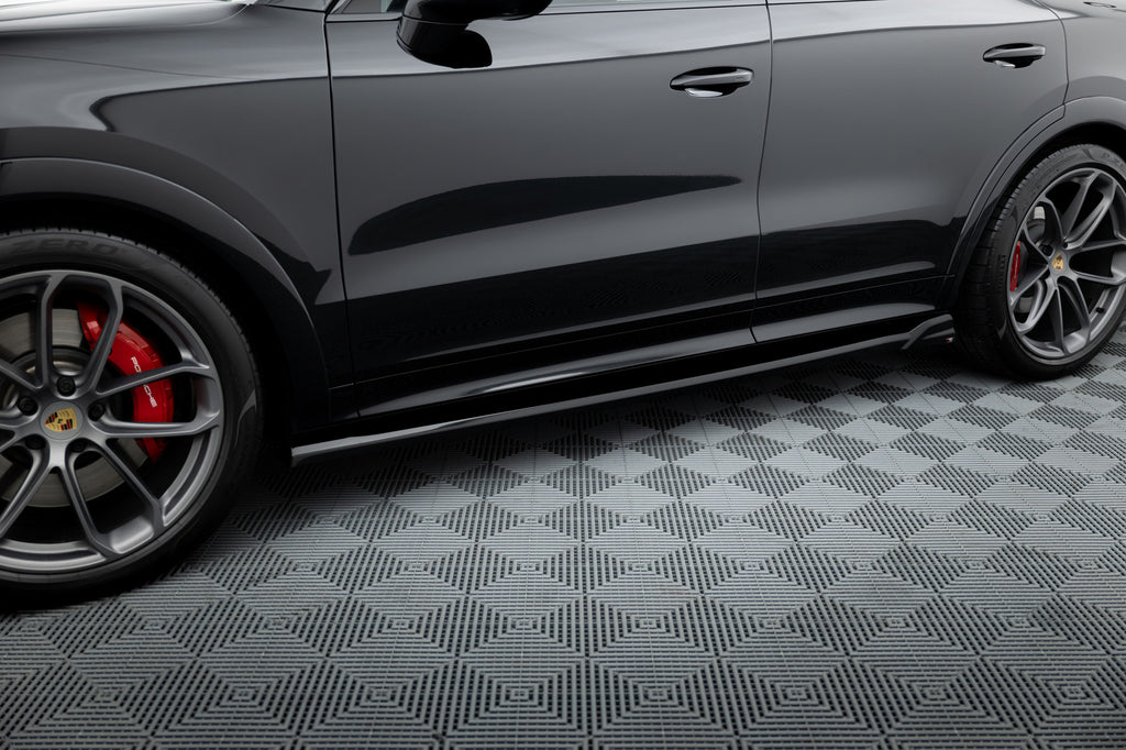 Diffusori Sotto Minigonne V.2 Porsche Cayenne Sport Design / Turbo SUV / Coupé Mk3 Maxton Design