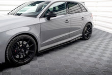 Diffusori Sotto Minigonne V.2 compatibili con Audi RS3 8V Sportback 8V Facelift (2016-2020)
