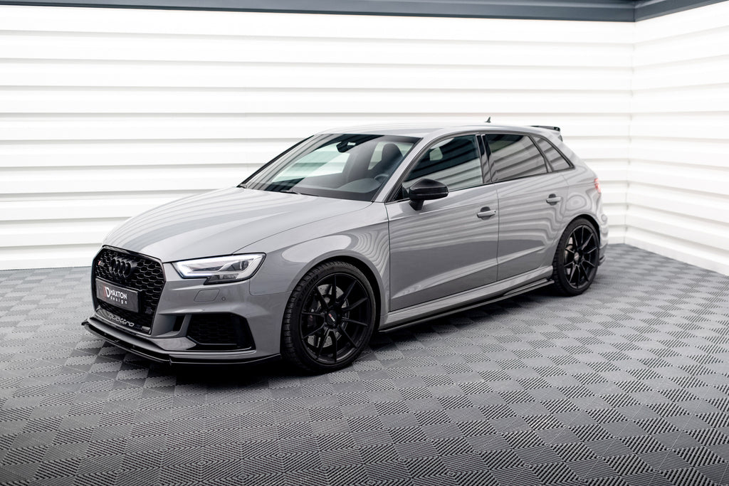 Diffusori Sotto Minigonne V.2 compatibili con Audi RS3 8V Sportback 8V Facelift (2016-2020)