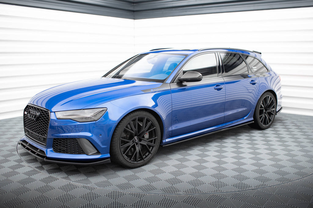 Diffusori Sotto Minigonne V.2 compatibili con Audi RS6 C7 / C7 Facelift (2013-2017)
